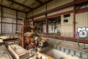 Opuštěná teplárna v Čechách, industriál, urbex